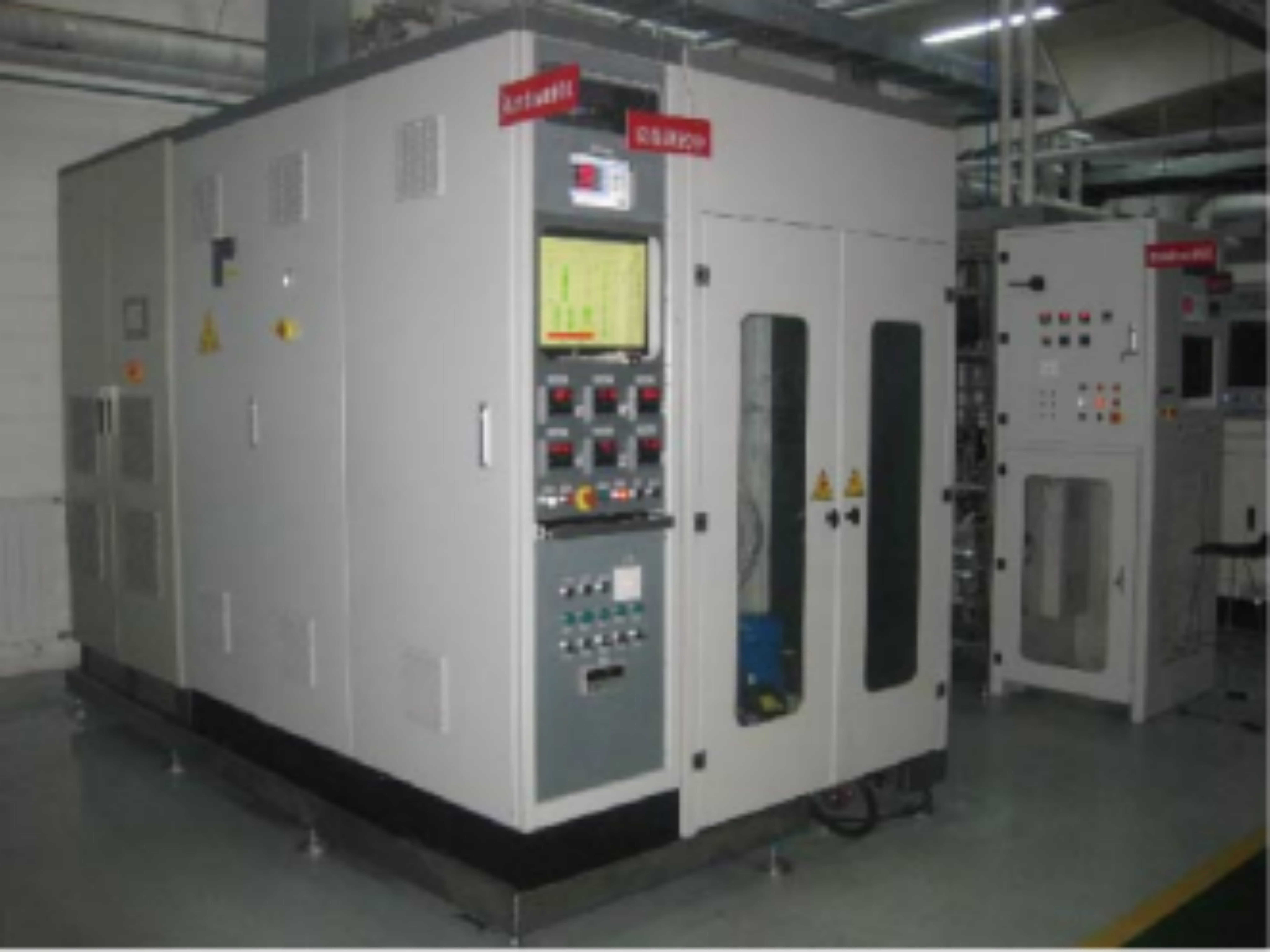 Automatic compressor MCC test bench